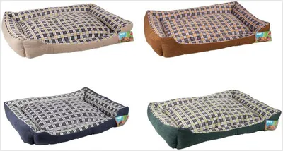 Obrázek produktu pro Měkká pohovka pro psa 90 x 70 x 20 cm, velikost XL (zelená)