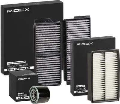 Produktbild von RIDEX Filterset Inspektionspaket Filtersatz für MAZDA 5 (CR19) 3 (BK) 3 Stufenheck (BK)