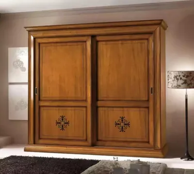Immagine prodotto di Armadio marrone Armadio in legno Mobili classici di design Nuovo