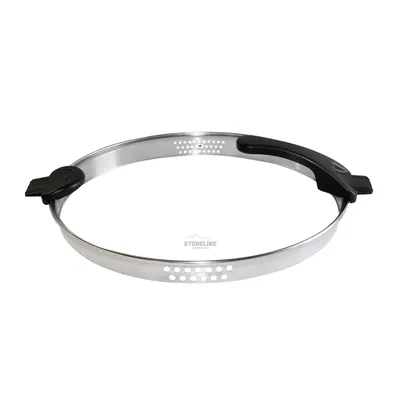 Produktbild von STONELINE® FUTURE Glasdeckel 18 cm mit Sieb Funktion