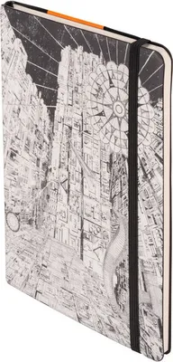 Immagine prodotto di Taccuino City A5, pagine a griglia, Antra, 192 pagine