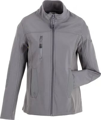 Produktbild von Damen Pure Softshelljacke zink Gr.  40  PLANAM 6447