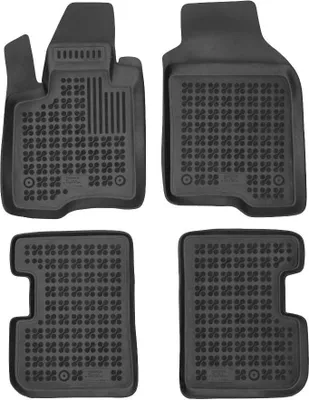 Produktbild von REZAW PLAST Fußmatten Set Gummi für FIAT Panda Schrägheck (312, 319) Vorne+Hinten