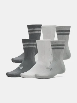 Produktbild von Under Armour Unisex UA Essential 6er-Pack Crew-Socken XL