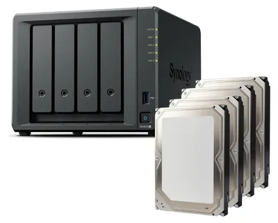 Image de Synology DS425+ NAS Desktop 4 baies + 4 X 8TO – Processeur Quad-Core – Stockage Réseau Maison