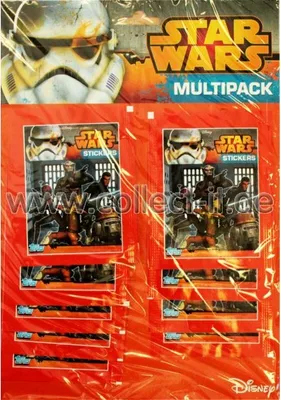 Image de TOPPS - Autocollants Star Wars Rebels - Multipack