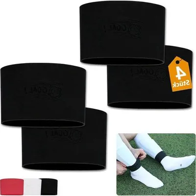 Produktbild von Famanu Schienbeinschonerhalter - 4 Stück für Fußball - Herren, Damen, Kinder