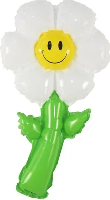 Obrázok produktu pre Fóliový balónik s 15 sedmokráskami, 19 x 38 cm