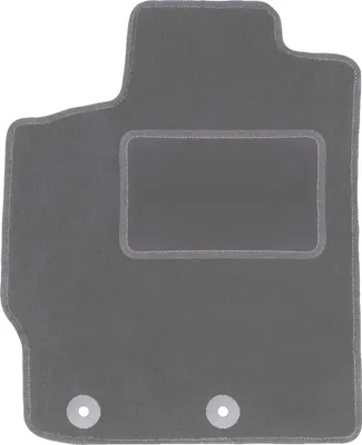 Immagine prodotto di Tappetino conducente in velluto grafite adatto per Toyota Yaris II (2005-2011, hatchback) – con fissaggi – su misura