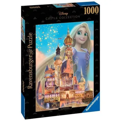 Produktbild von Ravensburger Disney Schlösser Puzzle: Rapunzel 1000 Stücke Golden  Golden One Size