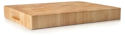 Imagen del producto de Solidchoice - Tabla de cortar de madera y goma, 33x25 cm, profesional
