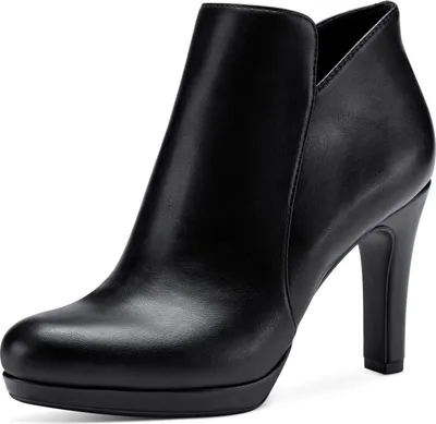 Produktbild von Tamaris Damen Stiefelette hoher Absatz Ankle Boot High Heel in 1-25326-41, Größe:40 EU, Farbe:Schwarz