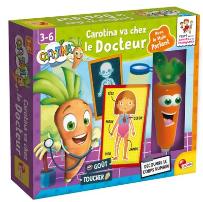 Immagine prodotto di Gioco educativo Lisciani Giochi Carotina va chez le docteur