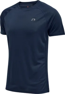 Image de Newline Core Running T-shirt de course homme S/S bleu foncé 510101-1009, taille:M