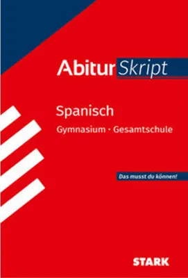 Obrázok produktu pre STARK AbiturSkript - Spanisch