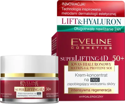 Obrázok produktu pre Eveline Cosmetics Nočný krém-koncentrát proti oparu 50+, 50 ml