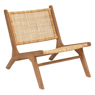 Produktbild von Sessel aus Teakholz und Rattan
