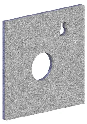 Image de Filtre de remplacement Limodor ONE, dimensions 238 x 238 mm, paquet de 10 pièces.