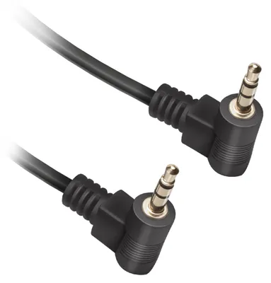 Produktbild von EKON Audiokabel Mit 2 X 90⁰ Abgewinkelten 3,5 Mm Jack-Steckern