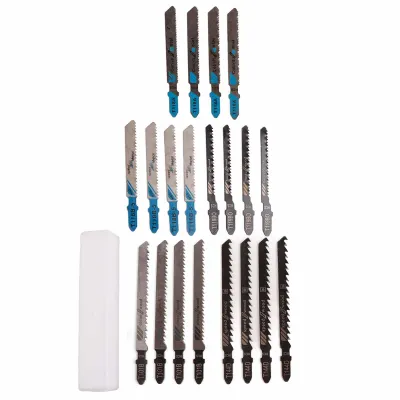 Image de Kit de lames de scie sauteuse,Lames de scie sauteuse,Lames de scie sauteuse à queue en T,Lames de scie sauteuse pour le bois,Lames de scie sauteuse pour le métal