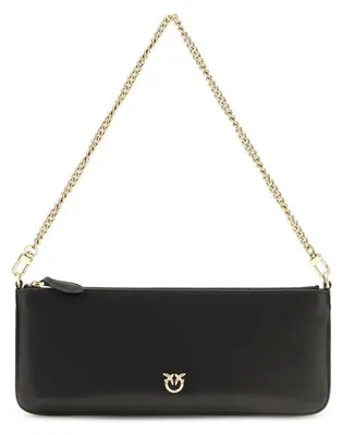 Produktbild von PINKO Schultertasche aus Kalbsleder in Schwarz 107669A0F1_Z99Q