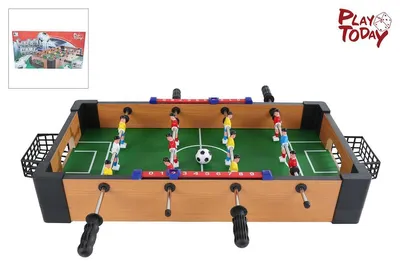 Produktbild von Tischfußball Spielzeug 6 gegen 6 mit 2 Bällen 40,5x22x7cm Fußballspiel