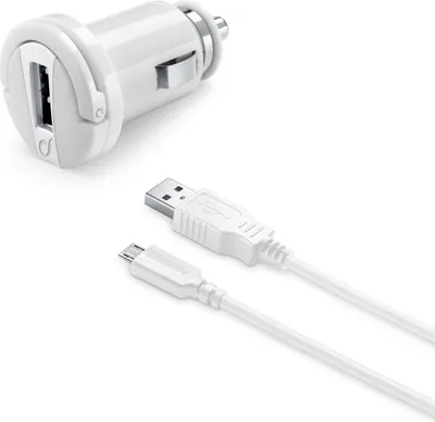 Immagine prodotto di Cellularline USB Car Charger Kit 2A - Micro USB - Huawei, Xiaomi, Wiko, Asus and other smartphone