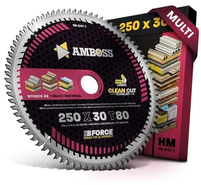 Immagine prodotto di Lama per sega circolare HM - 250 x 2,5/2,0 x 30 Z80 FWF