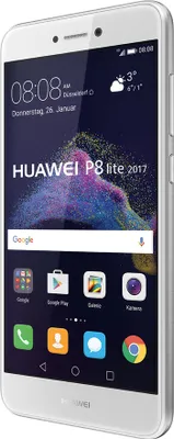 Produktbild von Huawei P8 Lite 2017, 13,2 cm (5.2"), 3 GB, 16 GB, 12 MP, Android 7.0, Weiß