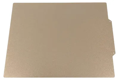 Imagen del producto de Placa de impresión estructurada PEI de 320x310 mm para impresora 3D con superficie de impresión de doble cara