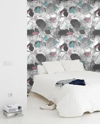 Produktbild von Coloray Fototapete 250x104 cm Latextapete Magicstick - Abstrakte florallarge.