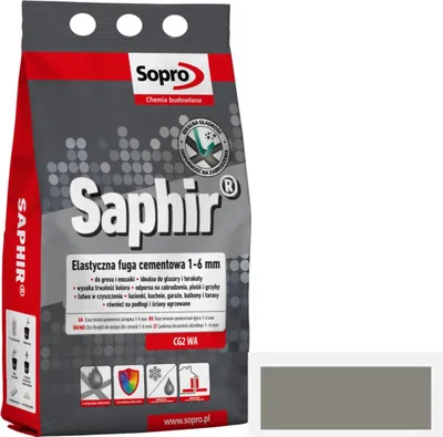 Image de SOPRO SAPHIR FUGA 14 gris béton 4kg