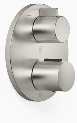 Image de Thermostat encastré Dornbracht avec réglage de débit à trois voies, avec fonction d'arrêt, 36427970-06