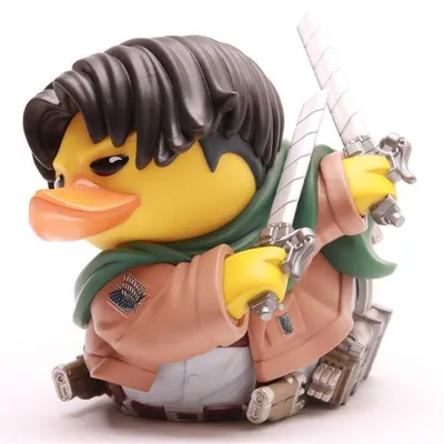 Produktbild von Badeente Attack on Titan Levi Ackerman Boxed Edition TUBBZ Vinyl 10 cm