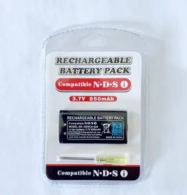 Produktbild von Akku für Nintendo Dsi  850mAh 3.7V Batterie Ersatzakku