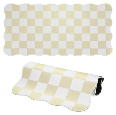 Bureaumat 90 x 29 cm, rutschfest, wasserdicht, beige
