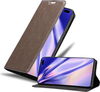 Obrázek produktu pro Cadorabo Case for Honor 30 PRO Protective Case in Brown Pouzdro na mobilní telefon s magnetickým zavíráním