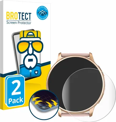 Produktbild von 2x BROTECT Fullscreen Schutzfolie für Ruxingx G35 1.32" Displayschutz Folie Fullcover Klar Transparent