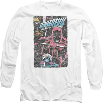 Obrázok produktu pre Daredevil - Tričko "Last Rites" pre mužov/dámy Uni TV15077 (XXL) (White)