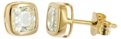 Produktbild von trendor 21882 Damen-Ohrringe 925 Silber Vergoldet Zirkonia Ohrstecker