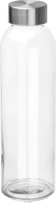 Produktbild von Trinkflasche / aus Glas / Füllmenge: 500ml / Farbe: transparent klar