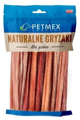 Zdjęcie produktu dla PETMEX Penisy cielęce naturalny gryzak i przysmak dla psa 20szt
