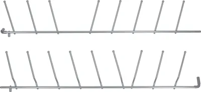 Produktbild von easyPART passend für 00709625 BOSCH Einsatz Klappstachelreihe 2-teilig für Geschirrspüler