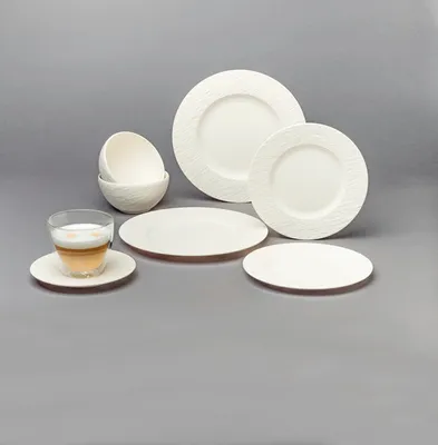 Produktbild von Villeroy & Boch Manufacture Rock Blanc Starter-Set 10-teilig