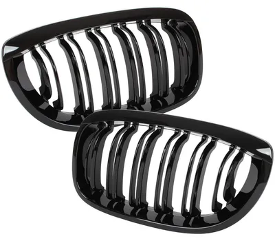 Produktbild von Sportgrill Schwarz Glanz für BMW 3er E46 Coupe / Cabrio