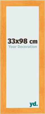 Produktbild von Bilderrahmen, 33x98 cm, Orange, MDF, Pisa