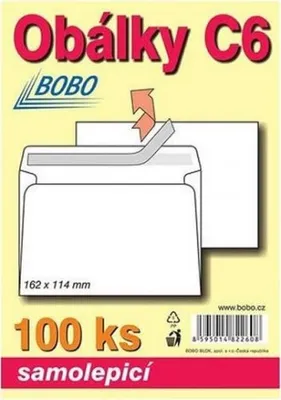 Obrázek produktu pro Obálky C6 samolepicí (bal. 100ks)