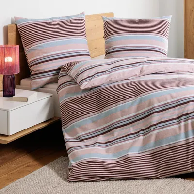 Produktbild von Janine Feinbiber Bettwäsche Davos 65192 beere 160x210 cm + 65x100 cm