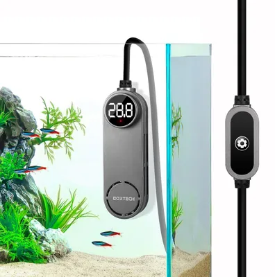 Aquariumheizstab 50 W, Grau, 1 Stück