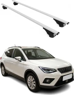 Produktbild von Dachträger Grundtäger für Seat Arona 2017-2025 75kg Metall Silber 2tlg